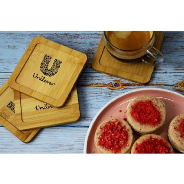 Aroma 4 Piece Coffee Coaster Set Image