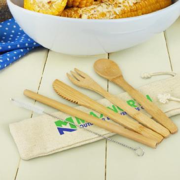Bamboo Cutlery Set 117633 Image