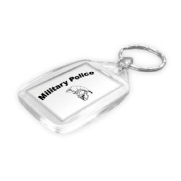 Rectangular Acrylic Keyring PCKP619 Image