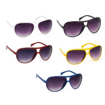 Sunglasses Aviator style smokey lenses UV400 Image